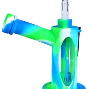 7" Silicone Shower Diffuser Glass Window Water Pipe