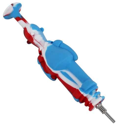 3ct 9" Homer Silicone Nectar Collector with 10mm Titanium Nail