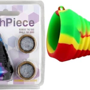 4ct Silicone Mouthpiece with Carbon Filter Assortment
