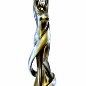 Silver Lady Statue
