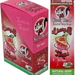 Skunk Brand Genuine Hemp Wraps - Cherry Pie