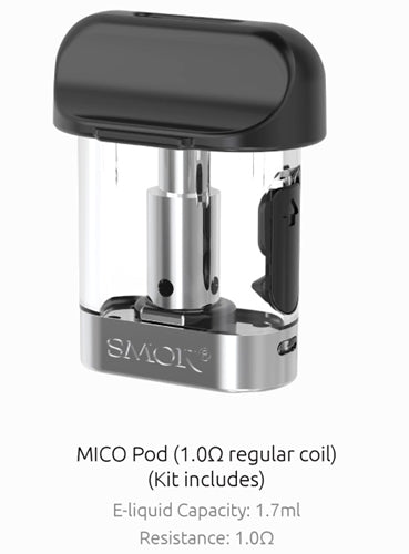 Mico Pod 3pk Atomizer Tank Pod System