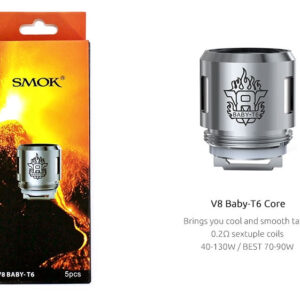 Smok V8 Baby-T6 Atomizer 5pk