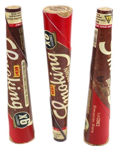 Smoking Brown 6pk Pre-Roll Cones - 1 1-4 Size 50pk