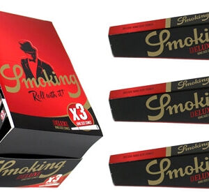 Smoking Deluxe 3pk Pre-Roll Cones - King Size 30pk