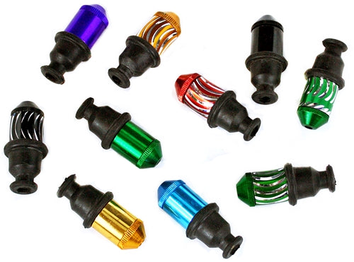 10ct 2.5" Sneak A Toke Metal Pipe Soft Mouth Piece