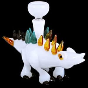8" Spike Dinosaur Animal Water Pipe