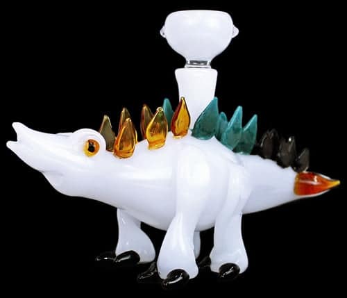 8" Spike Dinosaur Animal Water Pipe