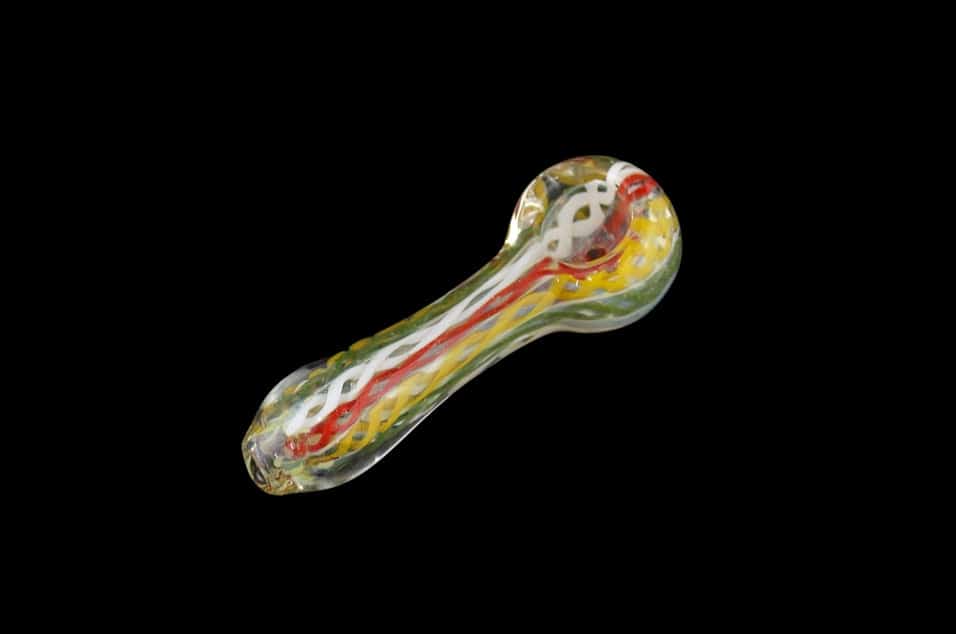 10ct 3" Spiral Strip Hand Pipe