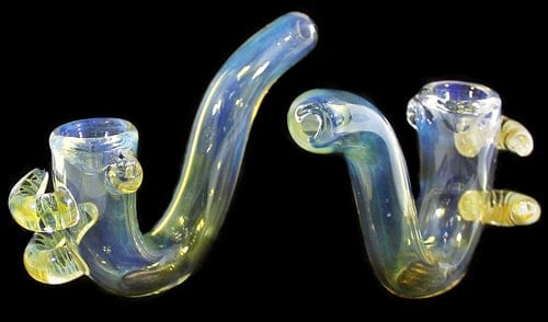 2ct 5" Spiral Horn Fuming Sherlock Hand Pipe