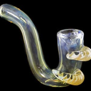 2ct 5" Spiral Horn Fuming Sherlock Hand Pipe