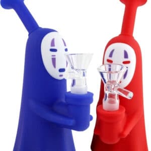 7" Spirited Away Kaonashi Silicone Water Pipe