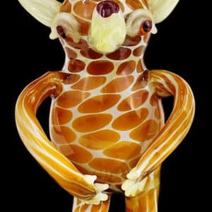 6" Navigator Forest Critter Animal Water Pipe
