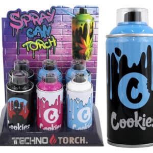 Spray Can Design Torch Lighters 6pk - Cookies