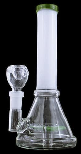 8" Sprinkler Perk Color Art Beaker Water Pipe