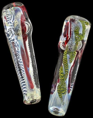 4ct 4" Cursive Rope Square Hand Pipe