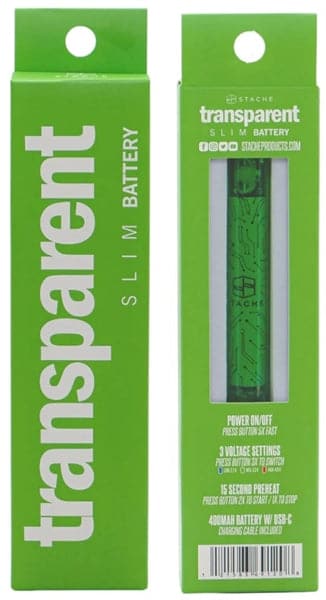 Stache Transparent SLIM Battery