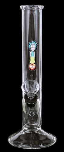 5ct 7" Straight Decal Bubbler Water Pipe Assortment