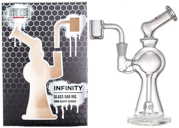 Stokes Glass Dab Rig - Infinity