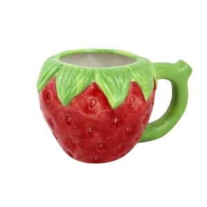 Ceramic Water Pipe Mug - Strawberry