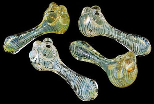 4ct 4" Super Fuming Twilight Marble Hand Pipe