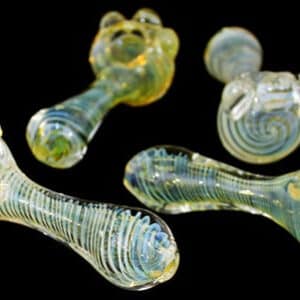 4ct 4" Super Fuming Twilight Marble Hand Pipe