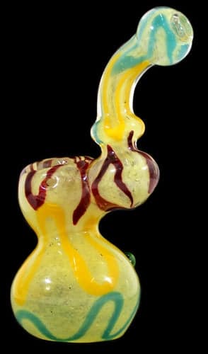 2ct 5" Cursive Frit Color Art Bubbler Assortment - Image 3