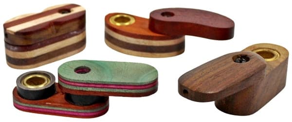 10ct Swivel Wood Pipe Assortment