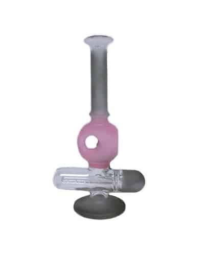 7.5" Thermo 3-Hole Sphere Inline Percolator 14mm Scientific Water Pipe - Image 3