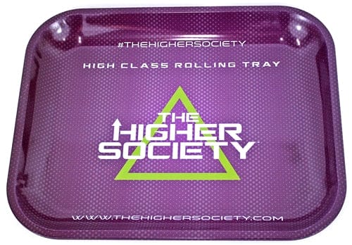 The Higher Society Metal Rolling Tray - Large