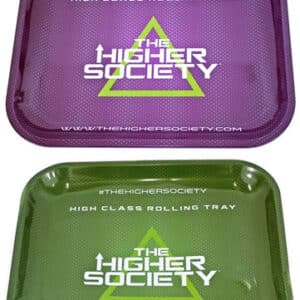 The Higher Society Metal Rolling Tray - Large