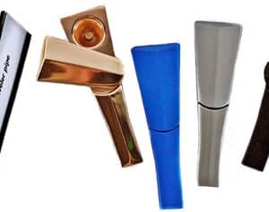 2ct 4" Traveler 3pc Magnetic Smoking Pipe