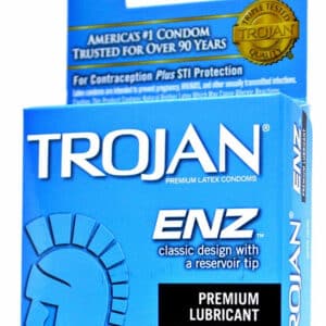 6ct Trojan ENZ Lubricated Condoms