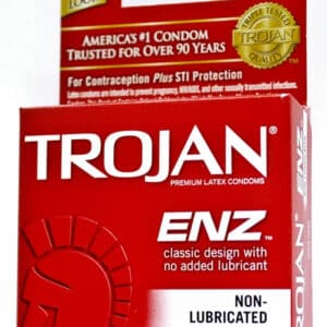 6ct Trojan ENZ Non-Lubricated Condoms