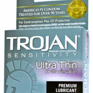 6ct Trojan Ultra Thin Lubricated Condoms