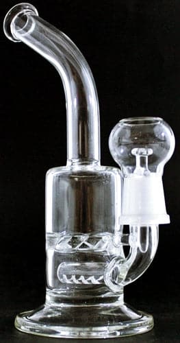 8" 19mm Oil Dome Inline Turbine Diffuser Curve Water Pipe