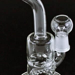 8" 19mm Oil Dome Inline Turbine Diffuser Curve Water Pipe