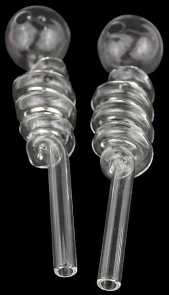 10ct 5" Twist Glass Spiral Oil Burner