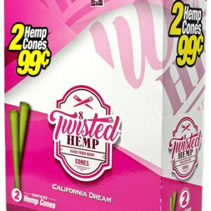 Twisted Hemp CONES - California Dream
