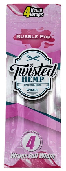 Twisted Hemp Wraps - Bubble Pop