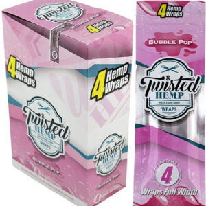 Twisted Hemp Wraps - Bubble Pop