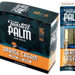 Twisted Palm Mini Rolls - Orange Cream