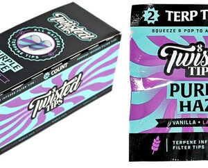 Twisted All Natural Terpene Tips - Purple Haze