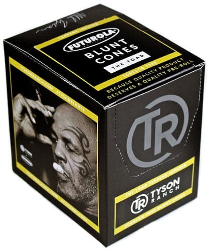Tyson Ranch Futurola Terpene Infused Blunt Cones 12pk
