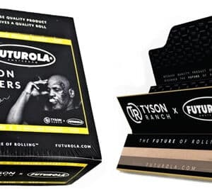Tyson x Futurola King Size Rolling Papers with Perforated Tips