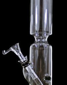 12" US Twisted Glass Straight Water Pipe