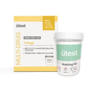 UTEST 7 Panel Drug Test CUP BZO-COC-mAMP-MDMA-OPI-OXY-THC