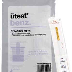 Utest Benzodiazepines Drug Test Kit - Benz 300 ng-mL