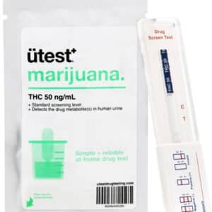 Utest Marijuana Drug Test Kit - THC 50 ng-mL