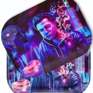 V-Syndicate Roll n Go 3d Mag Slap Metal Tray - Small - Space Xhale